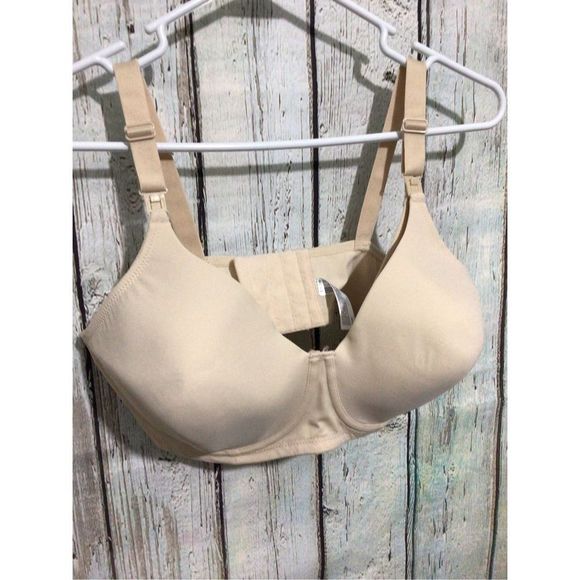 NWOT Leading Lady Nursing Bra Beige Size 42D ❤️💕 - Picture 5 of 11